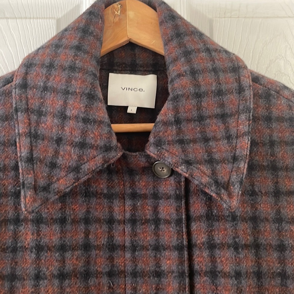 Vince wool/laine coat